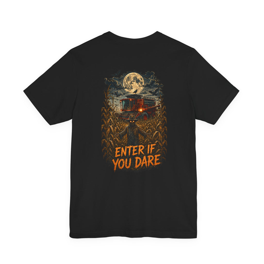 Enter If You Dare Halloween Corn Maze Tee | WildForge