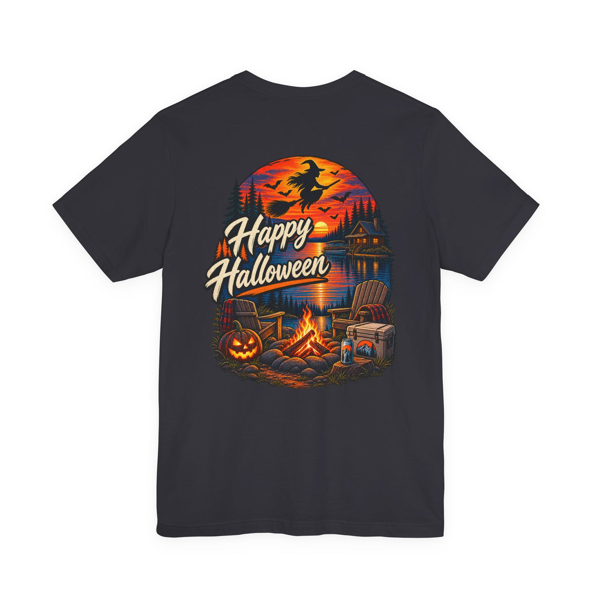 Happy Halloween Lake Side - WildForge AI