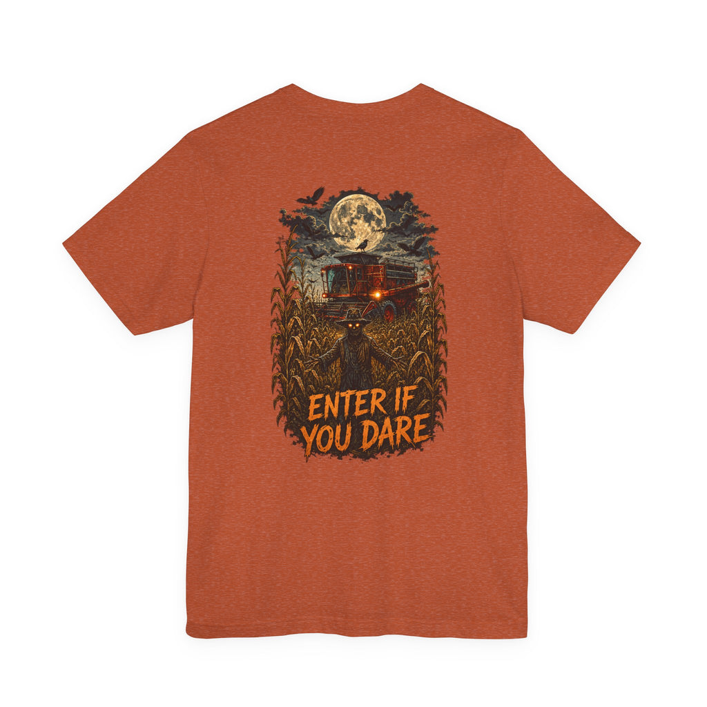 Enter If You Dare Halloween Corn Maze Tee | WildForge
